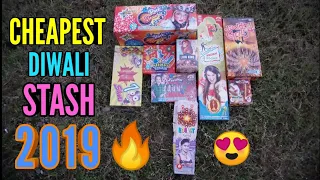 DIFFERENT TYPES OF FIRECRACKERS TESTING 2019🎆|SOME NEW CRACKERS TESTING 2019|CHEAPEST DIWALI STASH