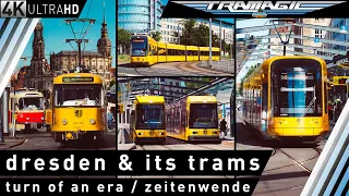 Dresden & its Trams: Turn of an Era | 4K