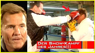 DIETER BOHLEN DSDS BOX gegen Bruce Darnell (RTL Reportages 2009) Fitness