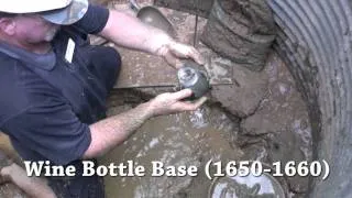 Below the Water Table in a Mid 17th-Century Well at Jamestown