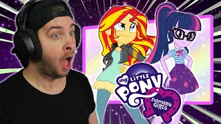 MY FIRST TIME LISTENING TO MY LITTLE PONY EQUESTRIA GIRLS SONGS! | My Little Pony Reaction