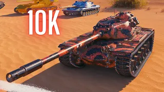 World of Tanks T110E5 - 10K Damage & VK 72 , Obj 452K etc