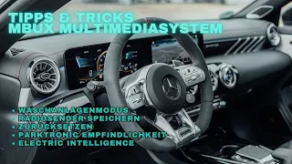 Mercedes-Benz MBUX | 5 WIRKLICH nützliche Tipps & Tricks | Teil 1