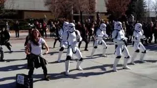 Stormtrooper twerk meets BYU