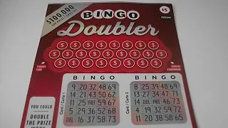 2024-04-29 Ontario Lottery OLG Instant Scratch Ticket #3420 $5 Bingo Doubler #001  - ASMR