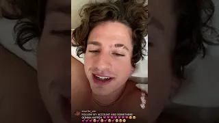 Charlie Puth Instagram Live | February 4, 2022