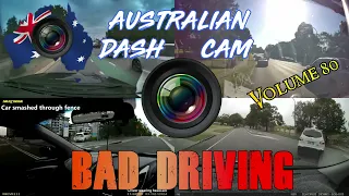Aussiecams - AUSTRALIAN DASH CAM BAD DRIVING volume 80