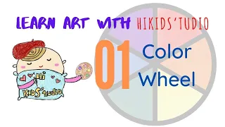 Color Wheel for Kids 01 | Basic Color Theory | Primary & Secondary Colors | Education Video for Kids