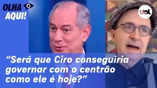 Reinaldo: Ciro está errado sob qualquer métrica objetiva; não é verdade que nada mudou com Lula