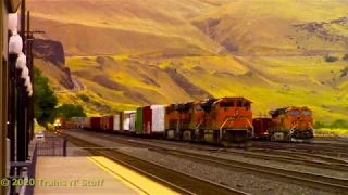 Railfanning the Columbia River Gorge ~ east end