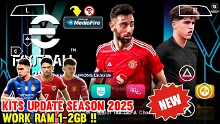 eFootball PES PPSSPP 2024 Android New Update Kits 2025 Latest Transfer Real Face Best Graphics