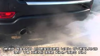 Jeep Grand Cherokee (2011) 4x4 Overland V8 5,7 HEMI Exhaust Sound - test autokult.pl