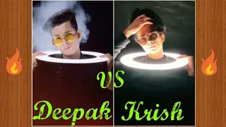Deepak Joshi Vs Krish Gawali 🔥Tik Tok Competition | Who is Best...??