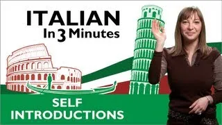 Learn Italian - Italian Self Introductions