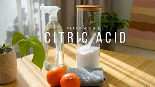 Zero Waste Starting From Home | 11 Surprising Uses of Citric Acid Powder🍋 | eco-friendly cleaning