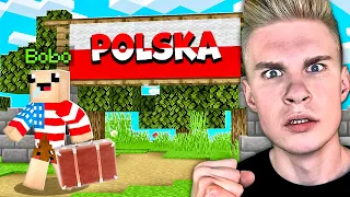 BOBO ODSZEDŁ z GANGU POLSKI w Minecraft? 😭🇺🇸