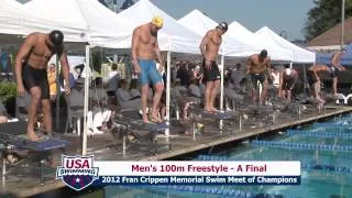 Men's 100m Freestyle A Final - 2012 Fran Crippen Memorial Swim Meet of Champions