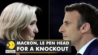 French Presidential Elections: Macron, Marine Le Pen begin runoff campaigns | Latest News | WION