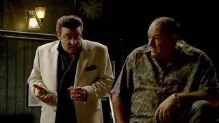 The Sopranos - Silvio Manfred Dante collects some intelligence data about Vito Spatafore