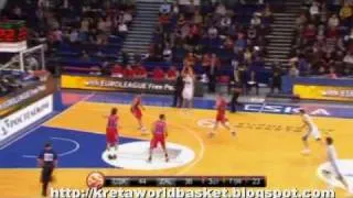 Euroleague 2010 - Top 16 - Week 6  : CSKA Moscow - Zalgiris Kaunas 84-71 (10-3-10) Highlights