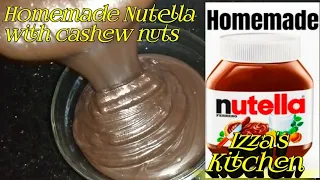 Homemade Nutella recipe in Tamil | Nutella recipe without Hazelnut | How to make Nutella at Home