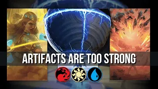 Getting FREE artifacts every upkeep! | Standard ranked MTG Arena