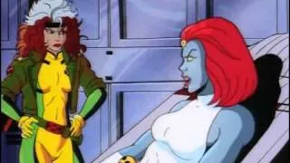 Awful voice acting by Mystique on X-Men.