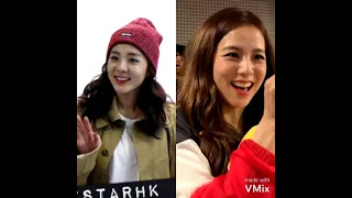 SANDARA PARK AND KIM JISOO LOOKING LIKE EACH OTHER A THREAD #Shorts#kpop_Random