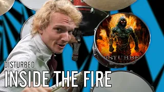 Disturbed - Inside The Fire | Office Drummer