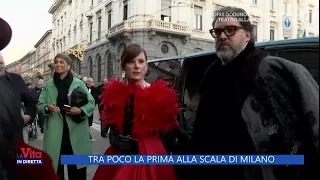 Serata inaugurale della Prima alla Scala di Milano - La Vita in diretta 07/12/2022