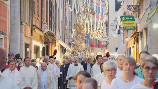 Rapallo, Messa e processione guidate dal Parroco della Basilica di S. Pietro
