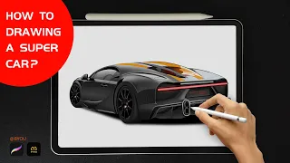 Full Version ｜How to Drawing a Super Car？