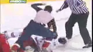 Alexander Semin vs. Marc Staal 1/3/09