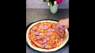 Домашняя пицца 🍕Oson usulda pitsa tayyorlash