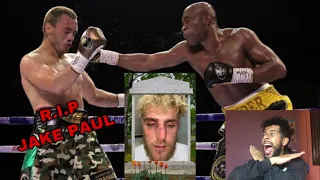 ANDERSON SILVA BOXE HIGHLIGHTS ▶ RIP JAKE PAUL HD |REACT|