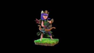 Clash of Clans ~ Archer Queen die scream