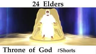 The Throne of God – 24 Elders around the Throne – Twenty-four Thrones – Revelation 4:4,5. #Shorts