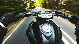 Just A Chill Ride.. Part 3. | YAMAHA MT-07 AKRAPOVIC + QUICKSHIFTER [4K]