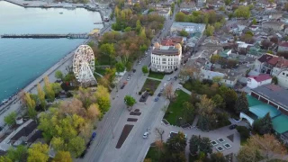 Крым Евпатория с квадрокоптера DJI Mavic Pro