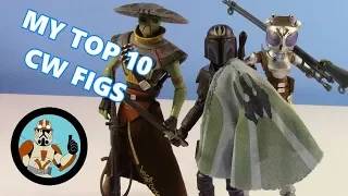 My Top 10 Favorite CLONE WARS Figures (Excluding Clone Troopers) | Jcc2224