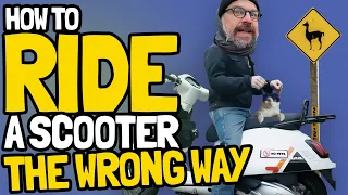 How To Ride a SCOOTER - A Beginner's Guide!