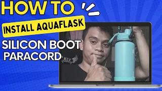How to install Aquaflask Silicon Boot & Paracord | KC MotoByahe
