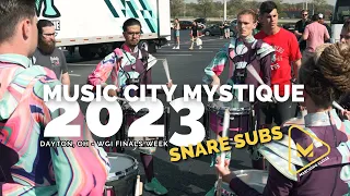Snare Subs with Music City Mystique 2023 WGI FINALS WEEK
