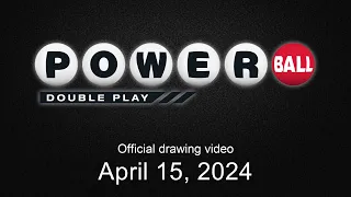 Powerball Double Play drawing for April 15, 2024