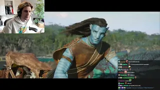 xQc Reacts To Avatar: The Way of Water | Official Teaser Trailer