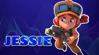 Jessie superhero brawl stars game | Saeedibrahim vlog