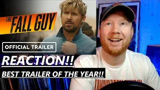 The Fall Guy | Official Trailer REACTION!! Ryan Gosling | Emily Blunt | Best Trailer of the Year!!