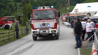 [Sirenenalarm] Feuerwehren Gasteinertal unterwegs nach PKW brand im Tunnel während Sternfahrt 2019.