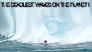 SURF: DEADLIEST WAVES ON THE PLANET (PART 1) | DUNGEONS, MAVERICKS, TEAHUPPO, JAWS, NAZARÉ