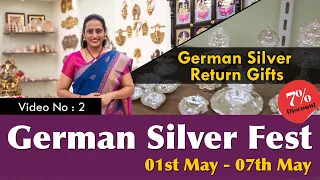 German Silver Fest @ Wedtree | Day 2 - Return Gifts | 02 May 2023